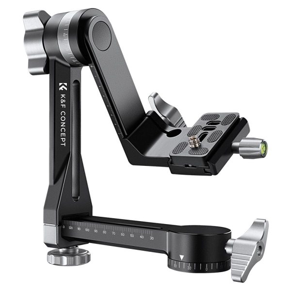 KF CONCEPT CABEZAL CARDÁN PANORÁMICO 360 GRADOS ALTA RESISTENCIA 20KG CAPACIDAD