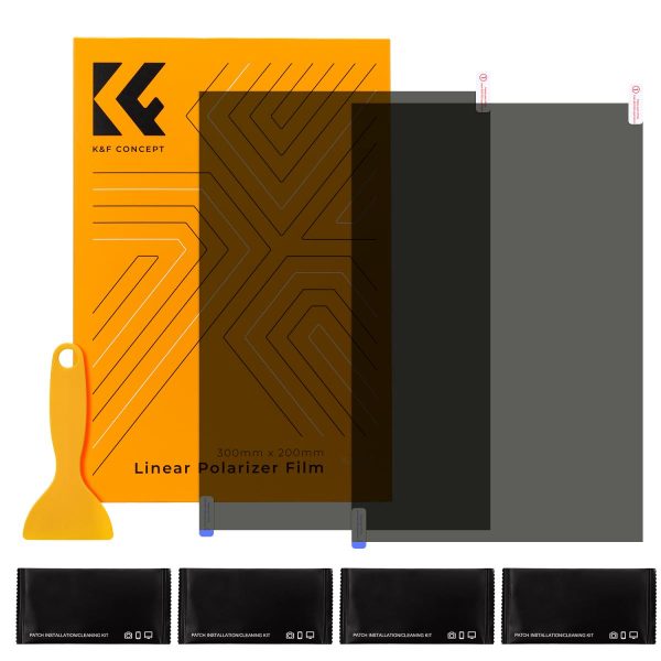 PELÍCULA POLARIZADA KF CONCEPT 300 X 200 MM X 2 + ACCESORIOS