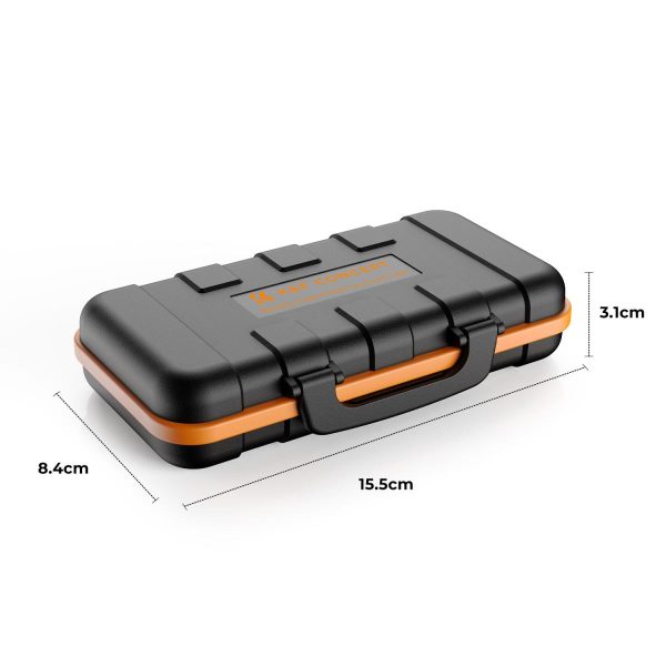 ESTUCHE IMPERMEABLE KF CONCEPT PARA TARJETA BATERÍA PILAS - Imagen 8