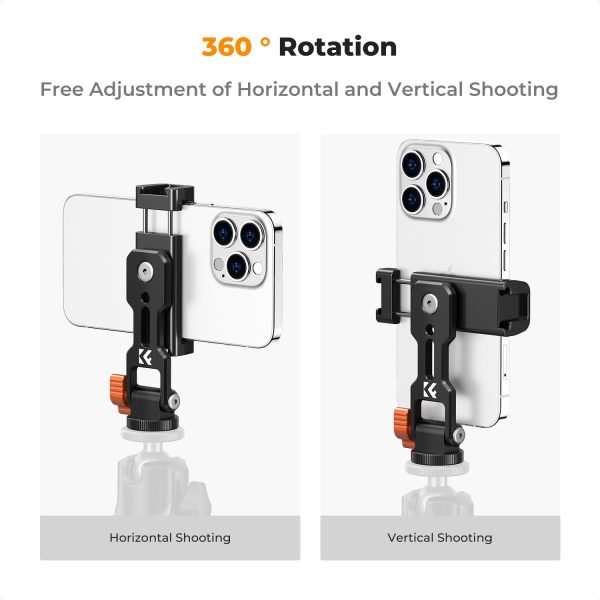 KF CONCEPT ADAPTADOR TRÍPODE METÁLICO PARA CELULAR KF31 - Imagen 4