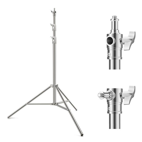 ATRIL PIE ACERO INOXIDABLE DE FLASH 2.8M KF CONCEPT 8 KILOS CAPACIDAD CARGA