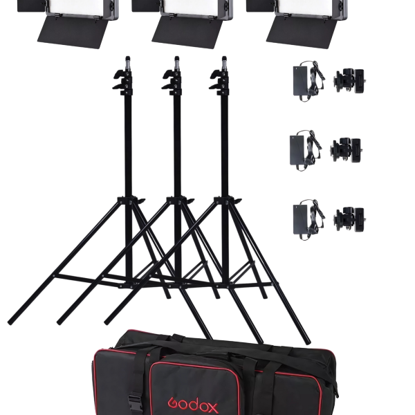 KIT ILUMINACIÓN FOCOS LED FRÍA & CÁLIDA + BOLSO