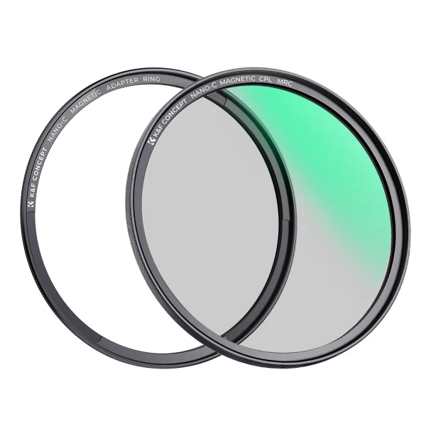 FILTRO 67MM CPL MAGNÉTICO + ANILLO KF CONCEPT NANO SERIE C - Imagen 2