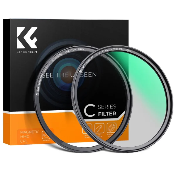 FILTRO 49MM CPL MAGNÉTICO + ANILLO KF CONCEPT NANO SERIE C
