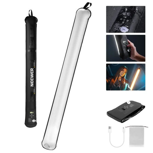 TUBO LUZ LED PORTATIL BICOLOR NEEWER GC21B 21W