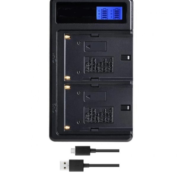 KIT FOCO LED FRÍA & CÁLIDA BATERÍA CARGADOR ATRIL Y FUENTE PODER (01942) - Imagen 7