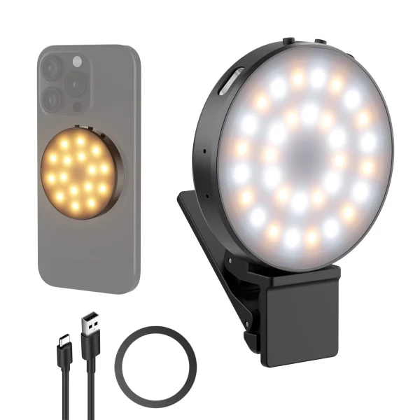 LUZ LED MAGNÉTICA PARA CELULAR NEEWER NL32R