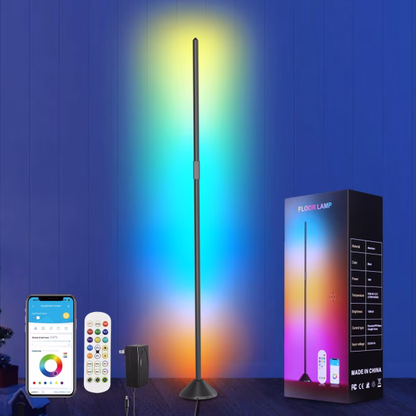 TUBO RGB 160CM CON CONTROL REMOTO Y APP