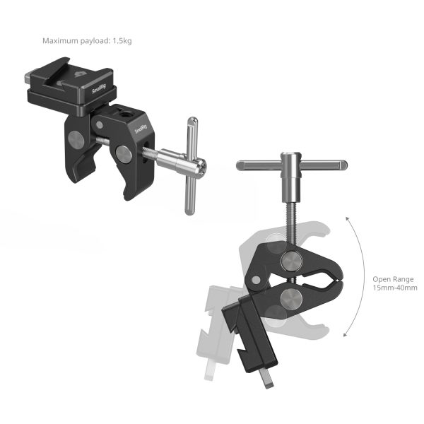 ABRAZADERA EN FORMA DE CANGREJO CON MONTAJE EN V (5313) - Imagen 5