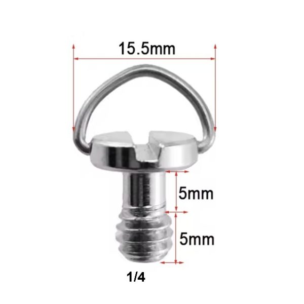 TORNILLO LIBERACIÓN RÁPIDA 1/4-20 15.5X10MM METAL MODELO (S02)