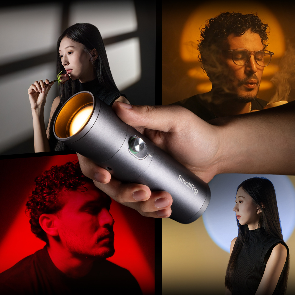 SMALLRIG FLASHLIGHT 4 COLORES RF 10C  + 20 PLACAS CON DISEÑO - Imagen 3