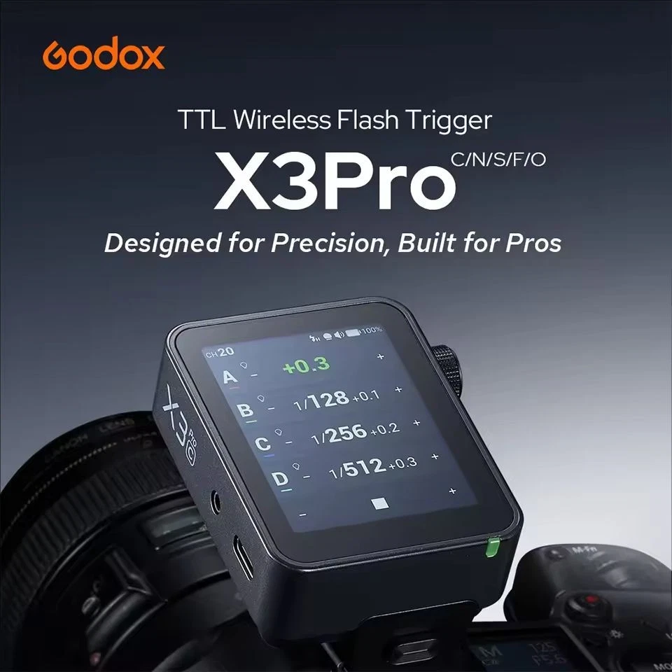 TRIGGER GODOX X3 PRO PARA CANON TTL HSS - Imagen 3