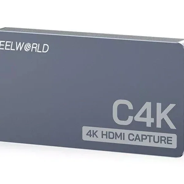 CAPTURADORA VIDEO FEELWORLD C4K - 4K HDMI 60HZ / USB-C
