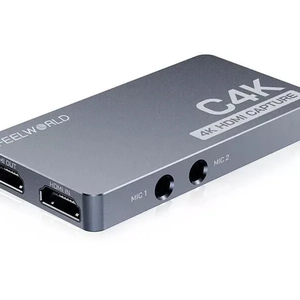 CAPTURADORA VIDEO FEELWORLD C4K - 4K HDMI 60HZ / USB-C - Imagen 5