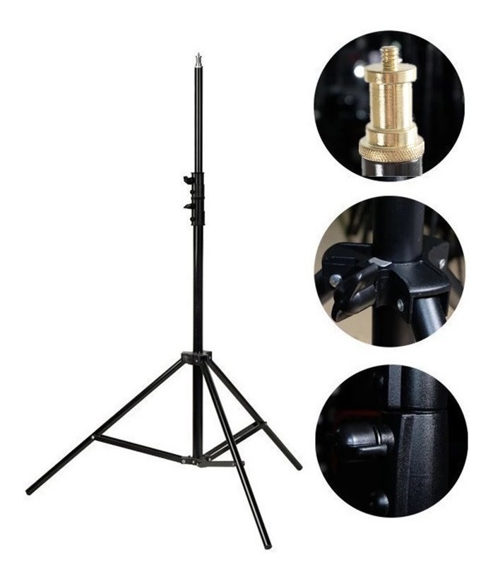 KIT CAÑON PULUZ + SNOOT OPTICO 35 DISEÑOS + ATRIL GODOX - Imagen 2