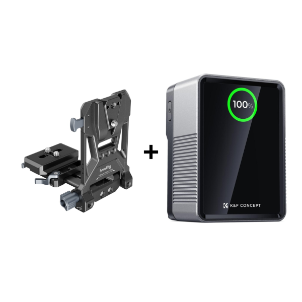 BATERÍA V-MOUNT KF 99WH + SISTEMA DE MONTAJE SMALLRIG